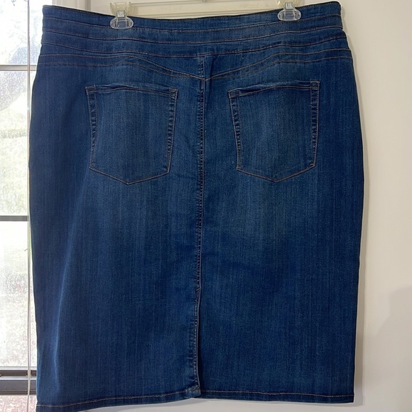 Est 1946 Denim Cato Women Jean Skirt 24W - Picture 2 of 5